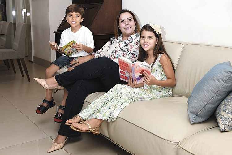 Durante as férias, a empresária Cristiane Nilo Abranches de Miranda mantém algumas regras em casa: Durante as férias, a empresária Cristiane Nilo Abranches de Miranda mantém algumas regras em casa: