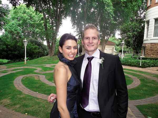 Michael Preston e Paula Amanta, que moram em Londres, vo se casar em Belo Horizonte(foto: Arquivo Pessoal)