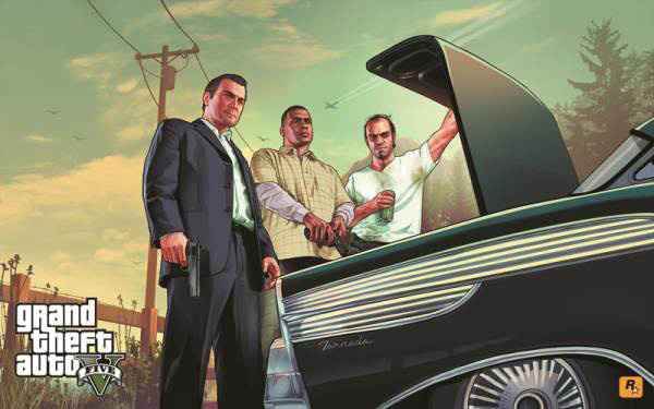 Trevor, Franklin e Michael: voc escolhe quem ser o personagem principal no novo Grand Theft Auto V(foto: Divulgao/Rockstar Games)