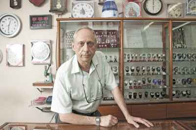 Yonel Hofman, dono da relojoaria Tic Tac e morador do Sion: 