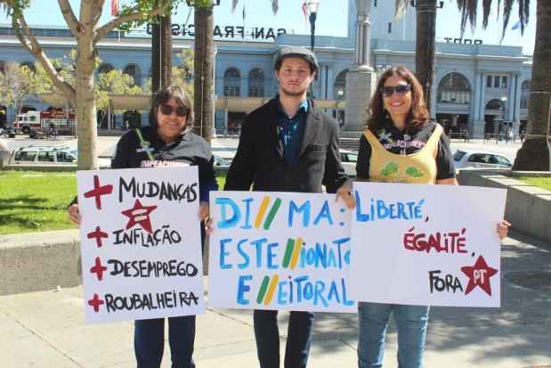 Mais uma imagem que mostra a raiva do jovem com o PT e o governo de Dilma Rousseff(foto: Facebook/Igor Gilly/Reprodução) Mais uma imagem que mostra a raiva do jovem com o PT e o governo de Dilma Rousseff(foto: Facebook/Igor Gilly/Reprodução)