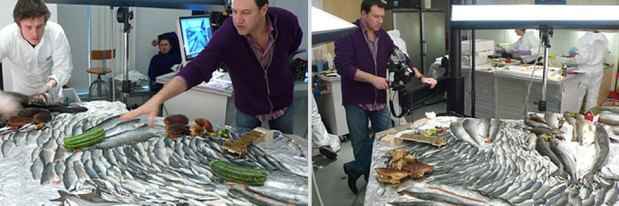 Car Warner possui um estúdio em Londres, onde prepara as cenas em miniatura, com a ajuda de designers de maquete e desenhistas de alimentos(foto: Carlwarner.com/Reprodução) Car Warner possui um estúdio em Londres, onde prepara as cenas em miniatura, com a ajuda de designers de maquete e desenhistas de alimentos(foto: Carlwarner.com/Reprodução)
