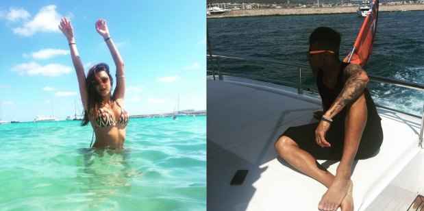 A atriz global Thaila Ayala e o jogador Neymar estão se divertindo na badalada praia de Ibiza e acabaram se 'cruzando'(foto: Instagram/thailaayala/Reprodução e Instagram/neymarjr/Reprodução) A atriz global Thaila Ayala e o jogador Neymar estão se divertindo na badalada praia de Ibiza e acabaram se 'cruzando'(foto: Instagram/thailaayala/Reprodução e Instagram/neymarjr/Reprodução)
