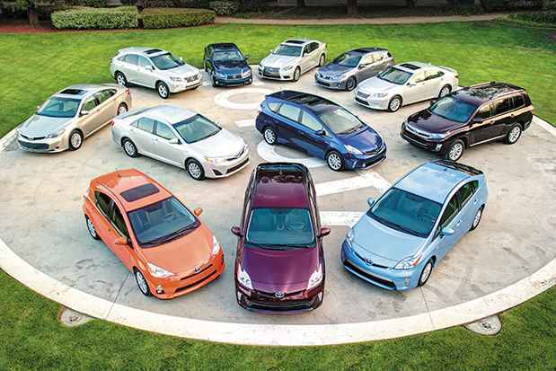 Oferta de híbridos Toyota e Lexus: atualmente, 30 modelos com vendas em mais de 90 países(foto: Divulgação
) Oferta de híbridos Toyota e Lexus: atualmente, 30 modelos com vendas em mais de 90 países(foto: Divulgação
)