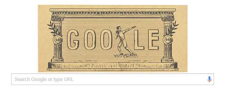 Google lança doodle em homenagem a aberturas dos Jogos Olímpicos