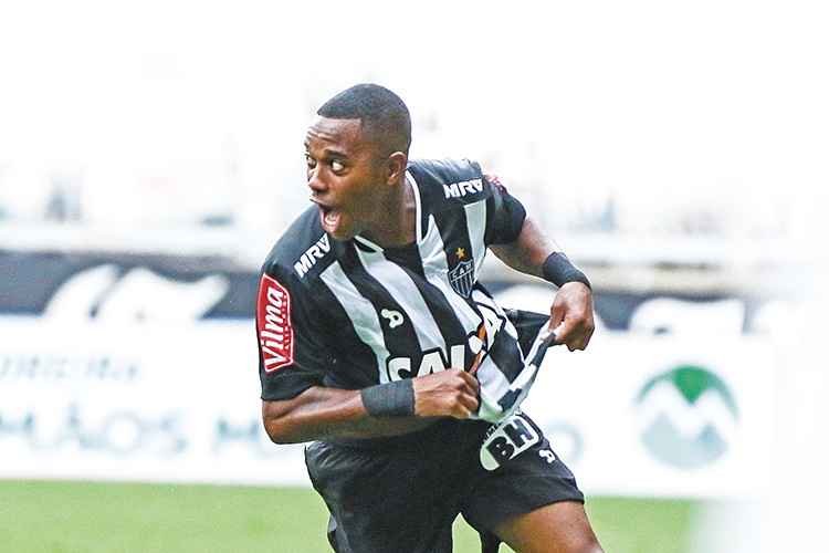 Em pouco mais de dois meses no time, Robinho se diz motivado: Em pouco mais de dois meses no time, Robinho se diz motivado:
