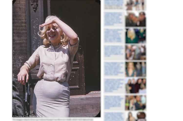 Fotos inéditas de Marilyn Monroe aparece supostamente grávida são