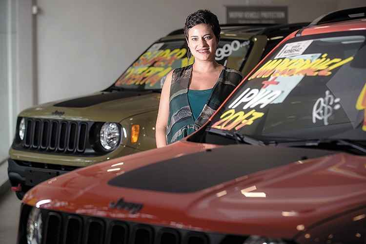 Mariana Abrão Normanha, 32 anos, diretora da Tecar em Minas(foto: Alexandre Rezende/Encontro) Mariana Abrão Normanha, 32 anos, diretora da Tecar em Minas(foto: Alexandre Rezende/Encontro)