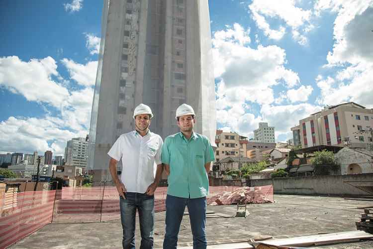 Gilberto Moreira e Vitor Vaz da Costa, sócios da Construtora Vereda: Gilberto Moreira e Vitor Vaz da Costa, sócios da Construtora Vereda: