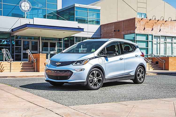 O recentemente lançado Chevrolet Bolt: escolhido como o modelo ícone da GM para a mobilidade autônoma(foto: Divulgação) O recentemente lançado Chevrolet Bolt: escolhido como o modelo ícone da GM para a mobilidade autônoma(foto: Divulgação)