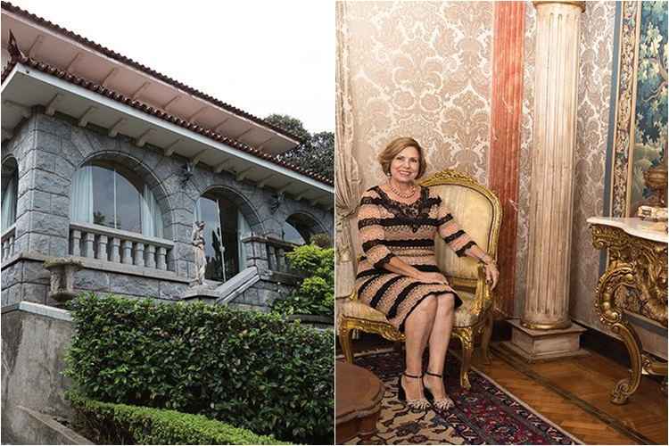 A mansão da portuguesa Maria Vitória Capelão é um dos destaques no bairro: A mansão da portuguesa Maria Vitória Capelão é um dos destaques no bairro: