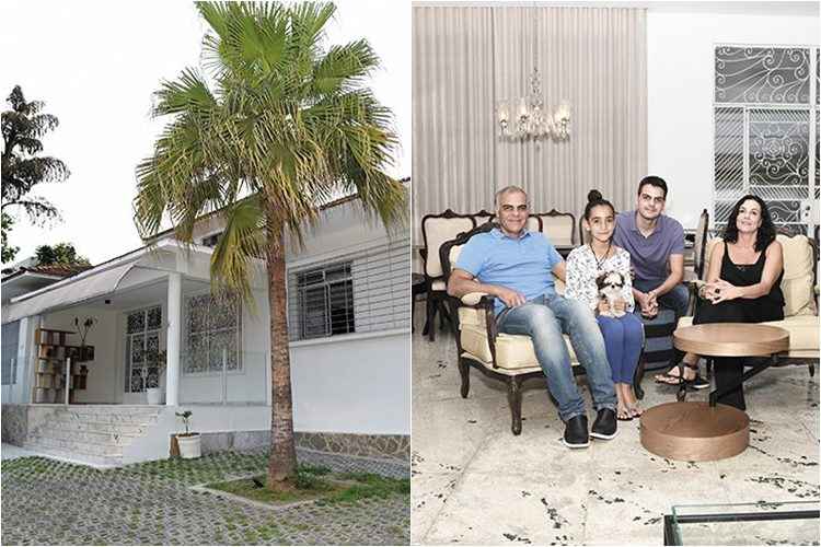 O oftalmologista Luiz Alberto Laborne Tavares, com os filhos Lucas e Isabel e a namorada, Marinez: ele é contra as limitações que o tombamento das casas pode trazer à região(foto: Violeta Andrada/Encontro) O oftalmologista Luiz Alberto Laborne Tavares, com os filhos Lucas e Isabel e a namorada, Marinez: ele é contra as limitações que o tombamento das casas pode trazer à região(foto: Violeta Andrada/Encontro)