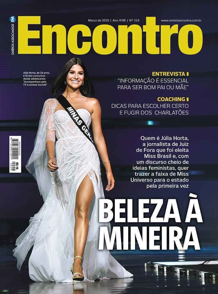Confira a capa da edição de março da Encontro - Revista Impressa